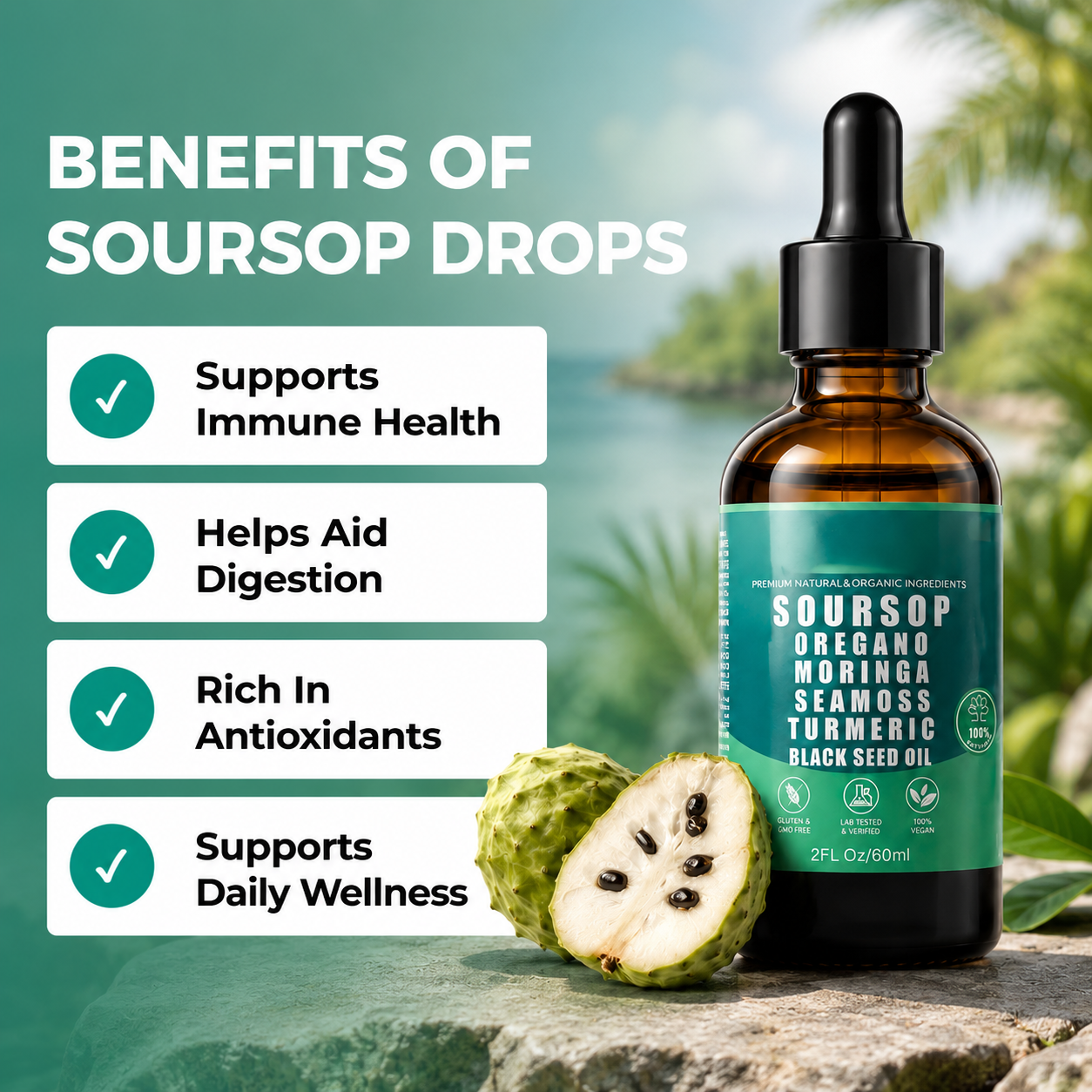 Soursop 10-in-1 Bitters Drops