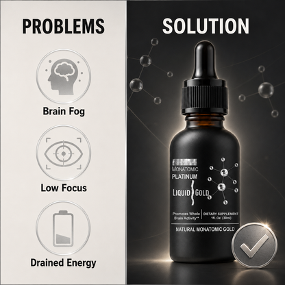 Liquid Gold Platinum — Monoatomic Mineral Drops