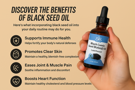 Organic "Egyptian" Black Seed Oil - Levelupsupps