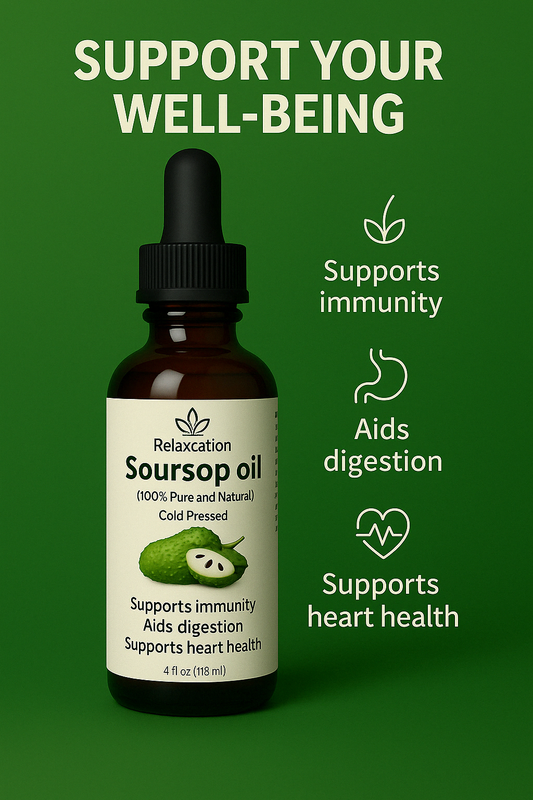 100% Organic Soursop Oil - Levelupsupps